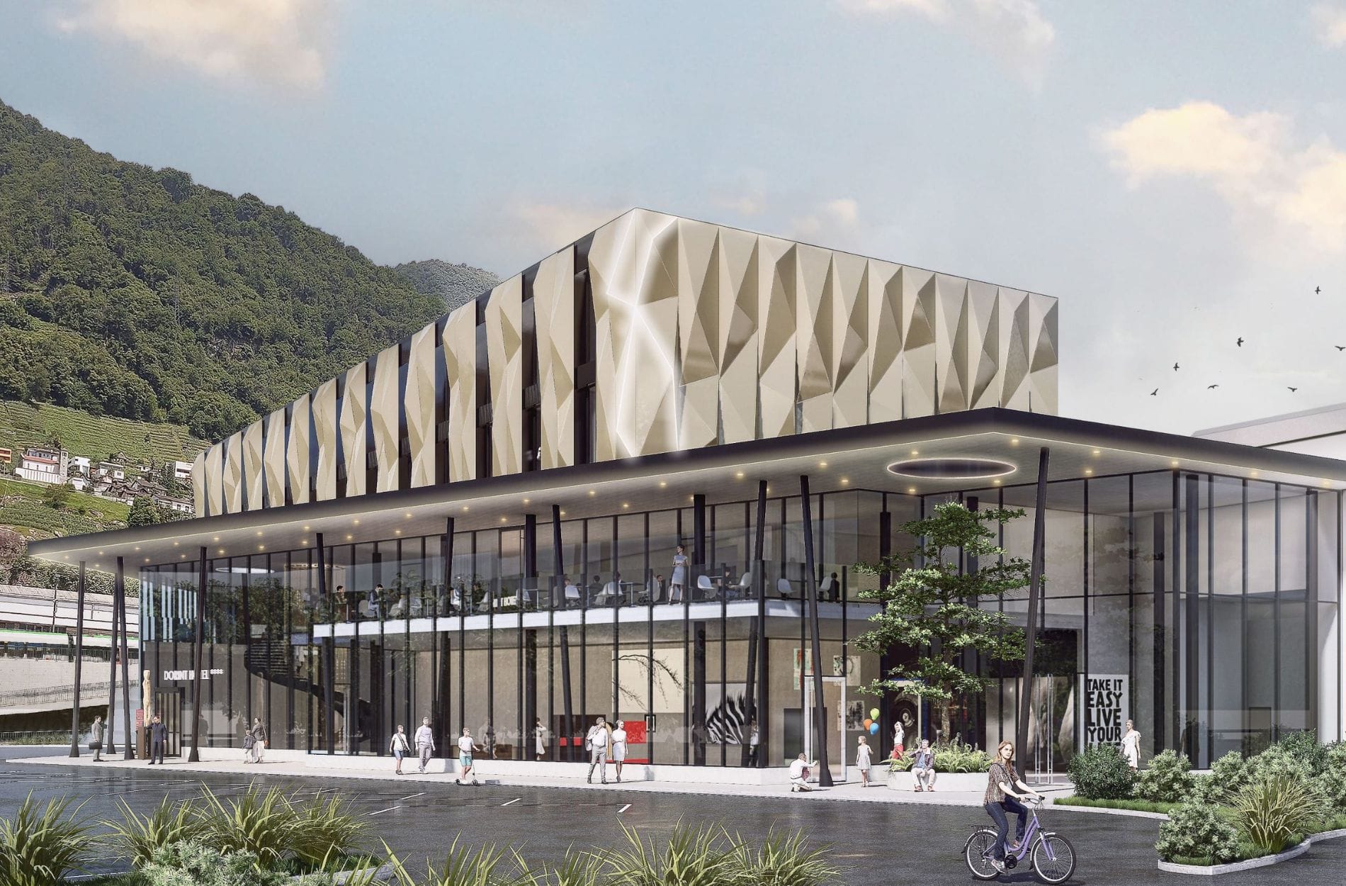 Im Spätsommer 2024 wird das neue Dorint Resort & Spa Locarno/Riazzino eröffnet. © Dorint