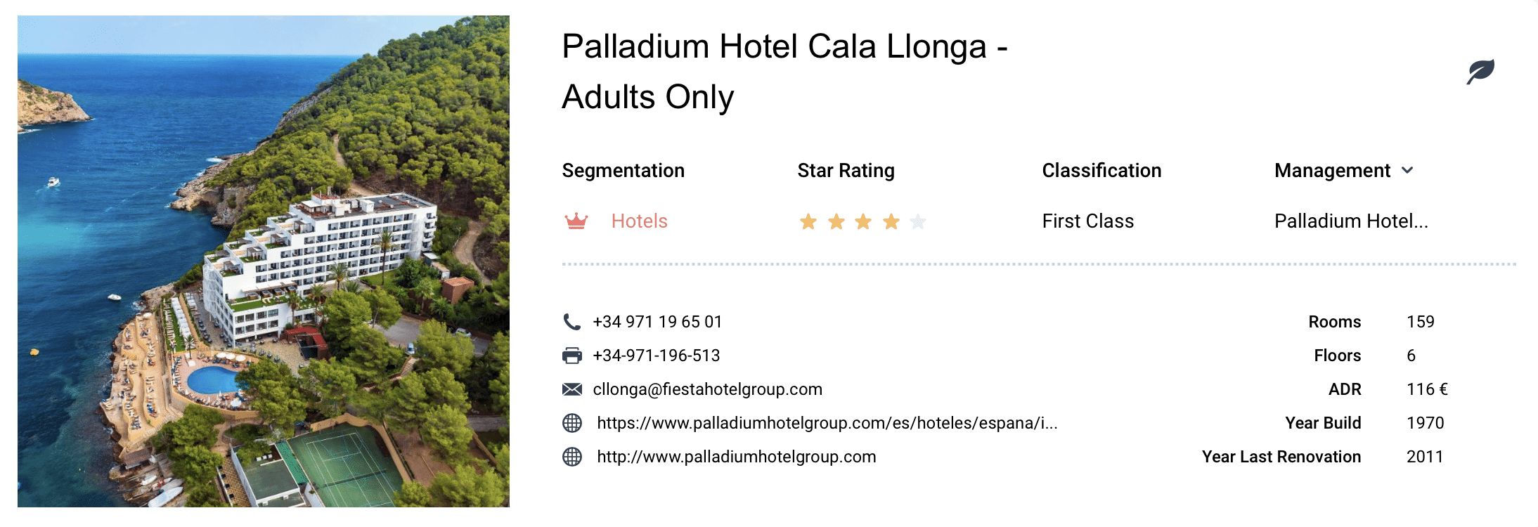 Palladium Hotel Cala Lionga Example