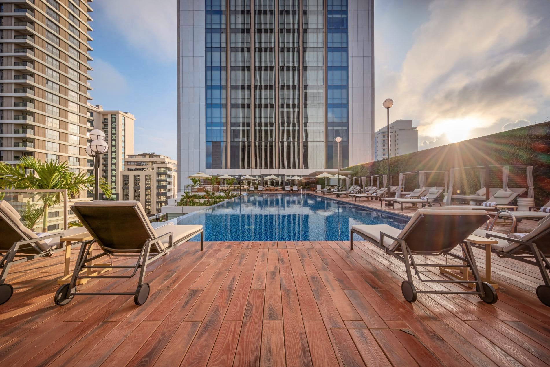 Das JW Marriott Hotel Nairobi verfügt über ein JW Spa, einen Swimmingpool, ein Fitnesscenter und acht Veranstaltungsräume © Marriott International
