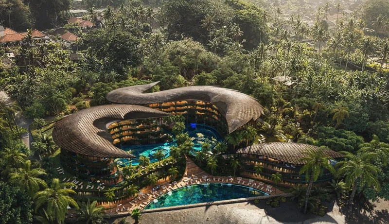 Rendering of the Anantara Dragon Seseh Bali Resort