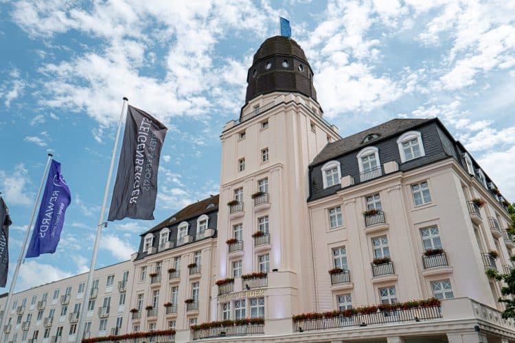 Nach umfassenden Renovierungsarbeiten erstrahlt das historische Hotel in neuem Glanz. © Steigenberger Hotels GmbH