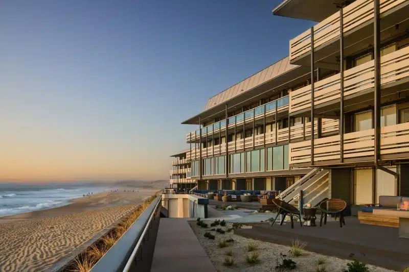 Monterey Beach Hotel Beachfront Exterior - Image Credit Ron Starr