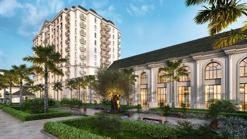 Rendering of the Hilton Georgetown and DoubleTree Suites by Hilton Georgetown - Image Credit Hilton